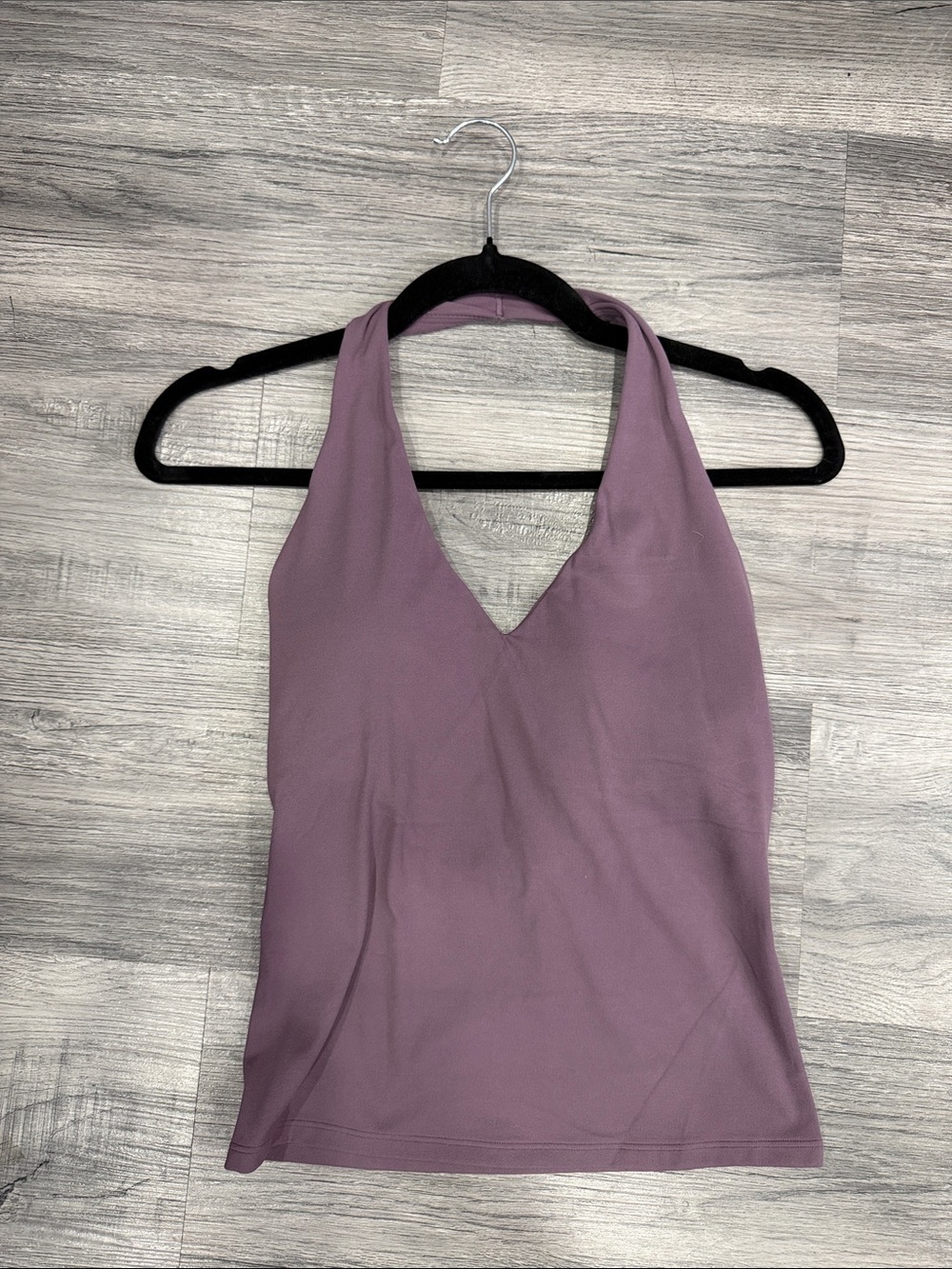 Oner Active One-Shoulder Halter Tank Dress in Mauve